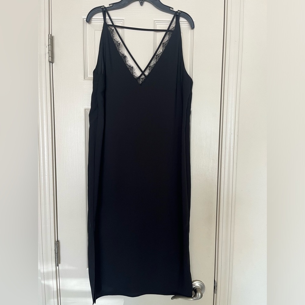 Black dress.